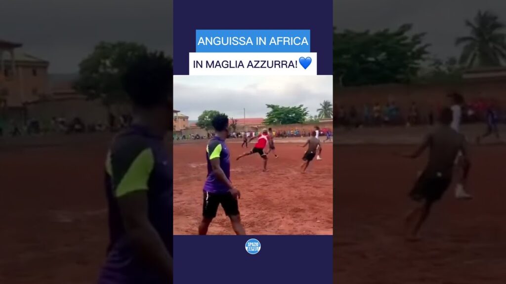 VACANZE IN AFRICA PER ZAMBO ANGUISSA: PARTITA CON IL COMPLETO DEL NAPOLI!🥹💙 #shorts