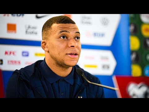 La conférence de presse de Kylian Mbappé et Didier Deschamps avant Gibraltar / France