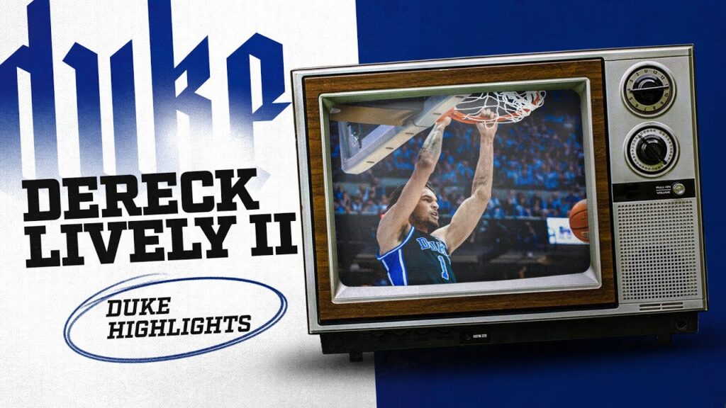 Dereck Lively II: Duke Highlight Reel!