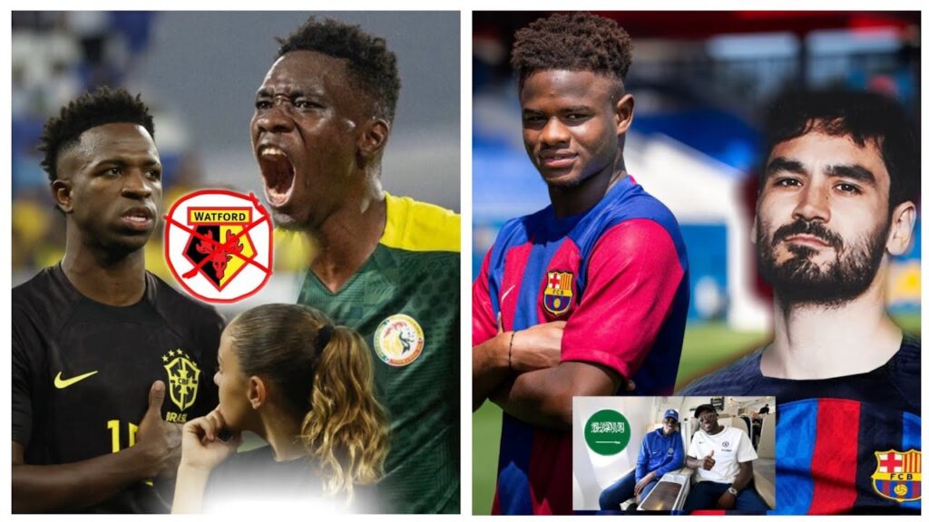 Ismaila Sarr Aurait Une Grande Occasion de Quitter Watford.. Gundoguan et Faye au Barça.koulibaly..