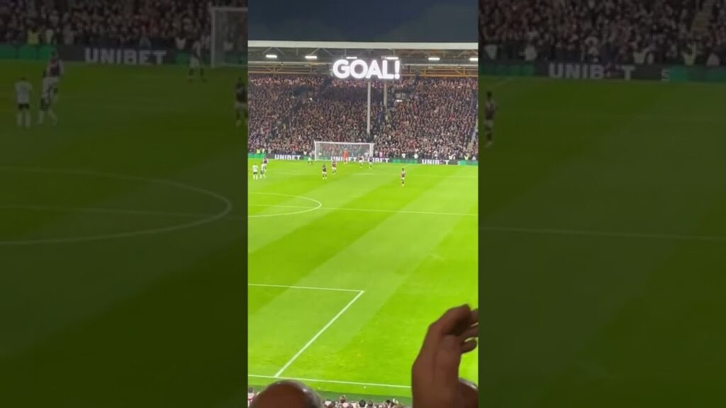 Fulham FC vs Aston Villa (Aleksandar Mitrovic face to face with Emiliano Martinez)