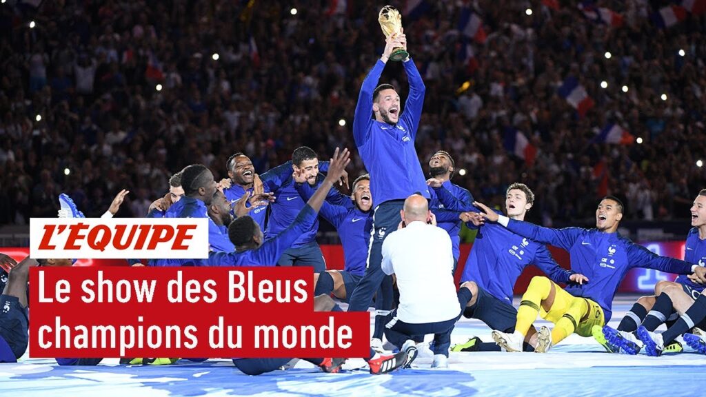 Football : le show de Mbappé, Griezmann, Pogba, Lloris et l'équipe de France / L'Équipe 2018