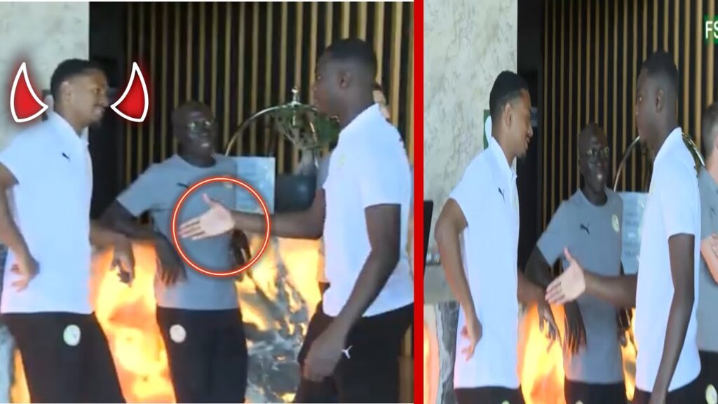 Regardez Abdou Diallo qui a refusé complètement de saluer Moussa Niakhaté
