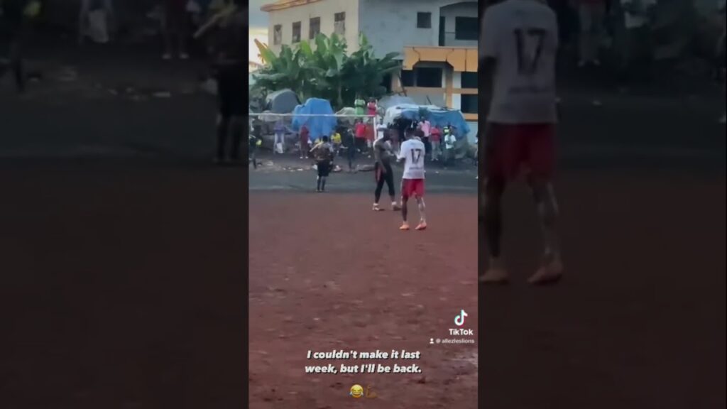 André Onana qui se transforme en buteur de la tête le temps dun match à Biyem Assi.