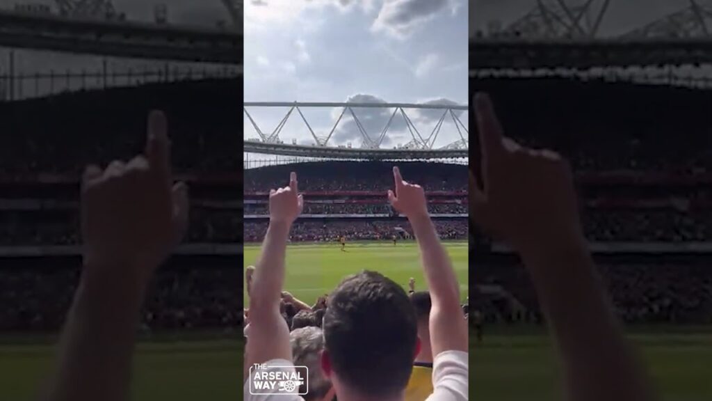 THE SCRIPT IS WRITTEN! 😍 | Granit Xhaka Ends Arsenal Career With Brace Against Wolves ❤️ #shorts