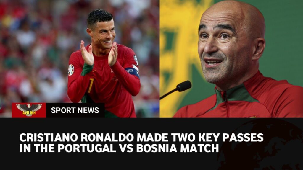"Cr7 wants the best for the team" - Roberto Martinez praised CR7 performance in the win over Bosnia