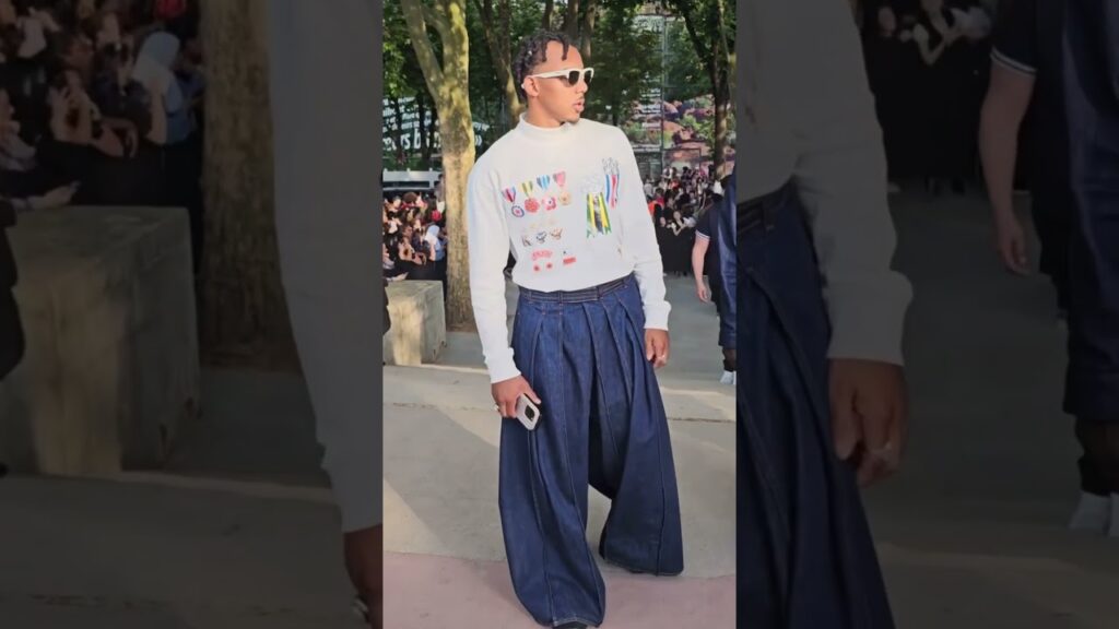 Jules Koundé Paris fashion show