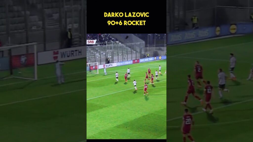 Darko Lazovic 90+6 rocket #shorts