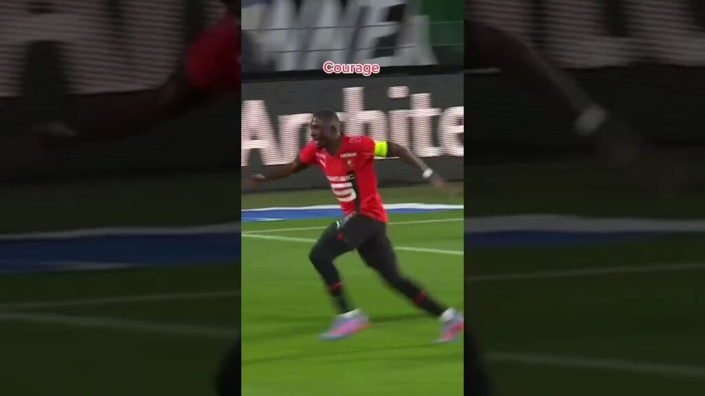 Hamari Traoré, un capitaine à l’image de son équipe ❤️🖤 #SRFCPSG