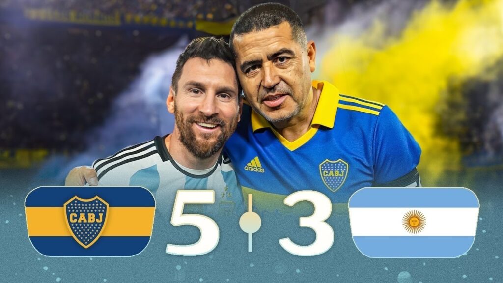 MESSI IS OVACIONED AT LA BOMBONERA IN RIQUELME’S FAREWELL MESSI IS OVACIONED AT LA BOMBONERA IN RIQUELME'S FAREWELL