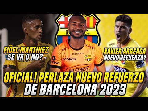 OFICIAL PERLAZA NUEVO REFUERZO de BARCELONA! XAVIER ARREAGA FICHÓ por BSC? FIDEL MARTÍNEZ SE VA o NO