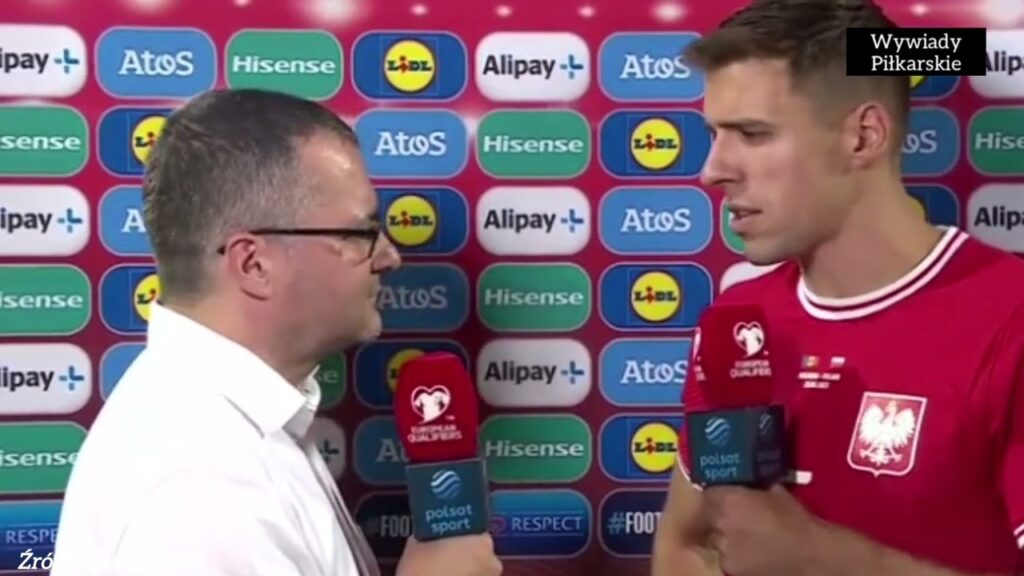 Jan Bednarek wywiad po meczu Mołdawia - Polska