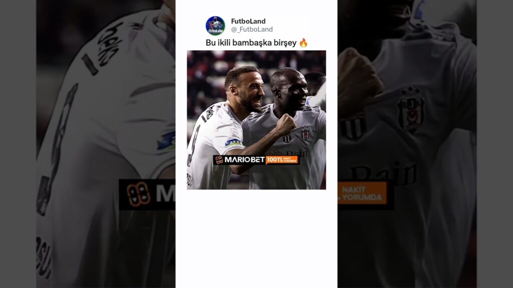 Cenk Tosun X Aboubakar 🤩🔥 #shorts #football #beşiktaş