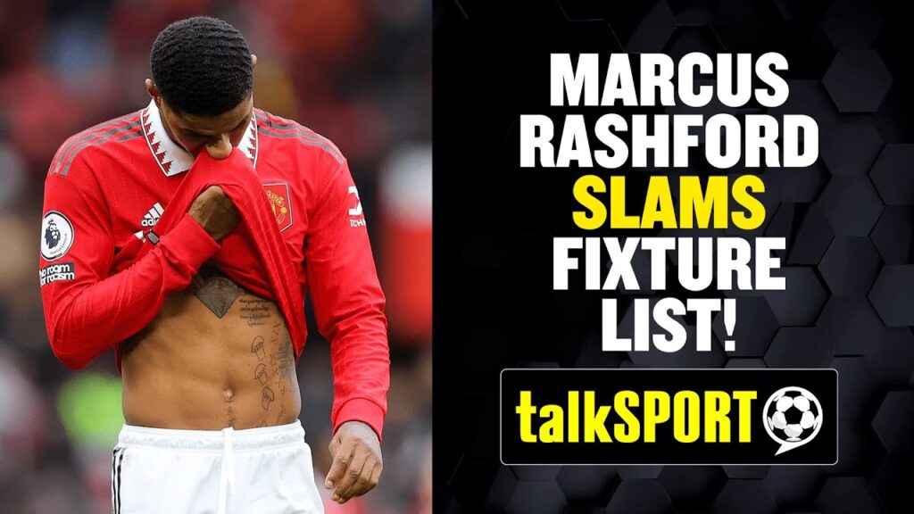 "MOANING!" 😠 Dean Saunders QUESTIONS Man United's Marcus Rashford for SLAMMING crazy fixture list 🔥