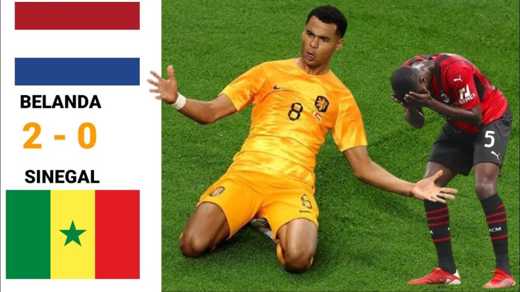 Tanpa Fode ballo Toure dan Sadio Mane Sinegal dibantai Belanda 2-0 || Cuplikan Gol