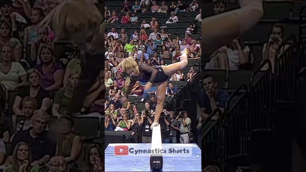 Shawn Johnson Beam Save 🤩 2011 Visa Championships