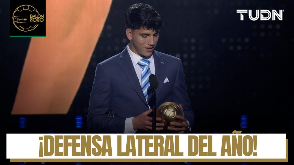 Defensa lateral del año: kevin Álvarez | Balón de Oro 2023 | TUDN