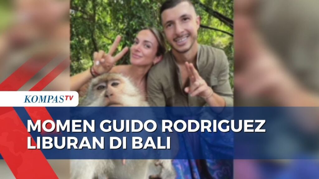 Gelandang Tengah Timnas Argentina Guido Rodriguez Berlibur di Bali Bersama Sang Istri