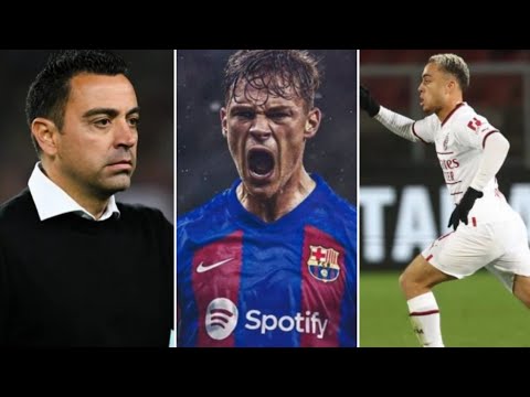 🚨BARCELONA TRANSFER UPDATES FT. JOSHUA KIMMICH | SERGIÑO DEST | MASSIVE BOOM💥
