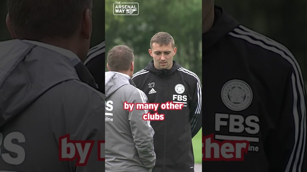 TRANSFER NEWS 👀 Arsenal Open Talks With Leicester City's Timothy Castagne 🗣️ #shorts