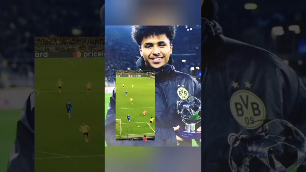 Karim Adeyemi 🔥 what a Super run!!  #championsleague