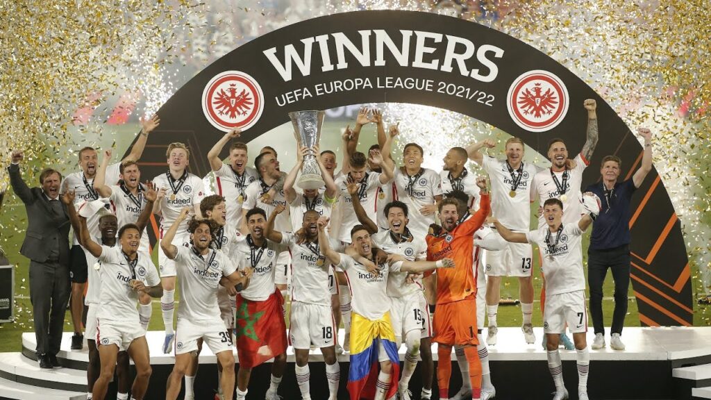 "We showed that German teams can win something on this stage" Frankfurt's Sow after UEL final win