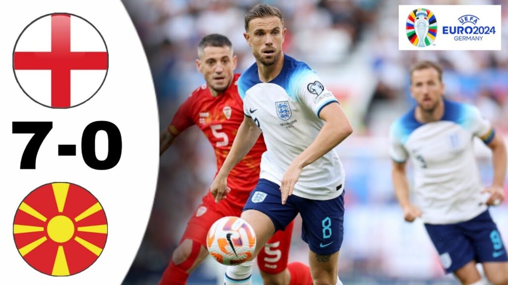 Inggris vs Makedonia Utara Tadi Malam | Hasil Kualifikasi Euro 2024 Tadi Malam