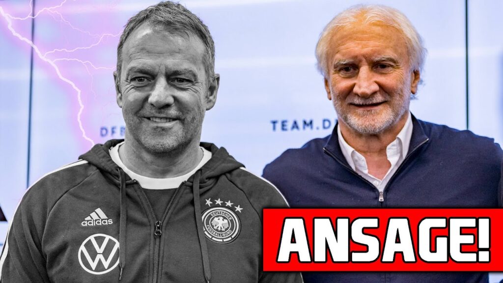 Letzte Chance! DFB-Boss Rudi Völler erhöht den Druck auf Hansi Flick!
