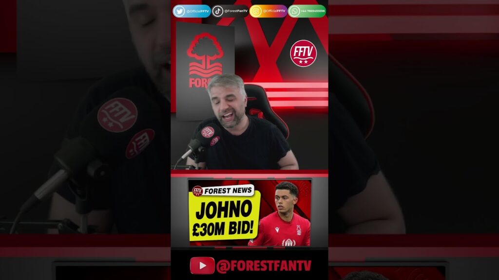 £30 Million Brennan Johnson Bid From Brentford! Disrespectful! #nffc #brentford #transfernews #short