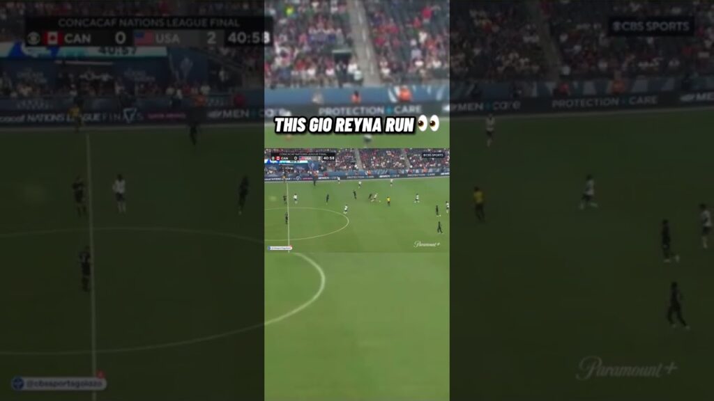 Gio Reyna was COOKING last night 🔥