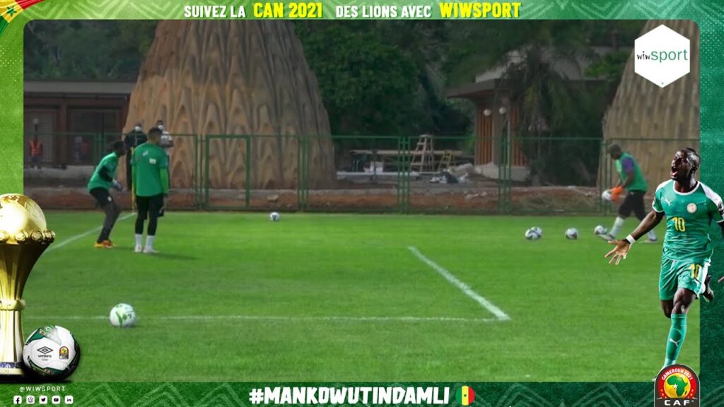 Regardez la séance d'entraînement entre Tony Silva, Seny Dieng et Alioune Badara Faty
