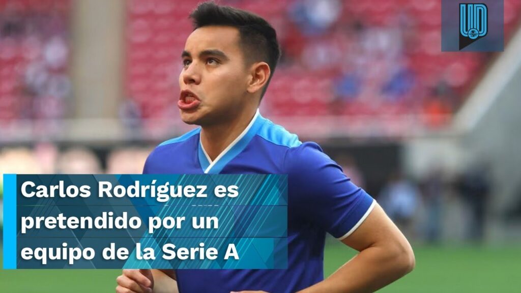 Carlos Rodríguez es seguido de cerca por un equipo de la Serie A