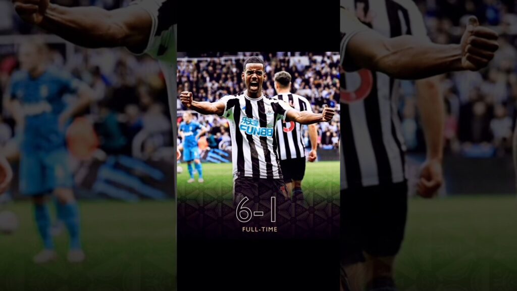 Match catastrophique de Hugo Lloris Newcastle massacre Tottenham 6 buts à 1. #football #viral