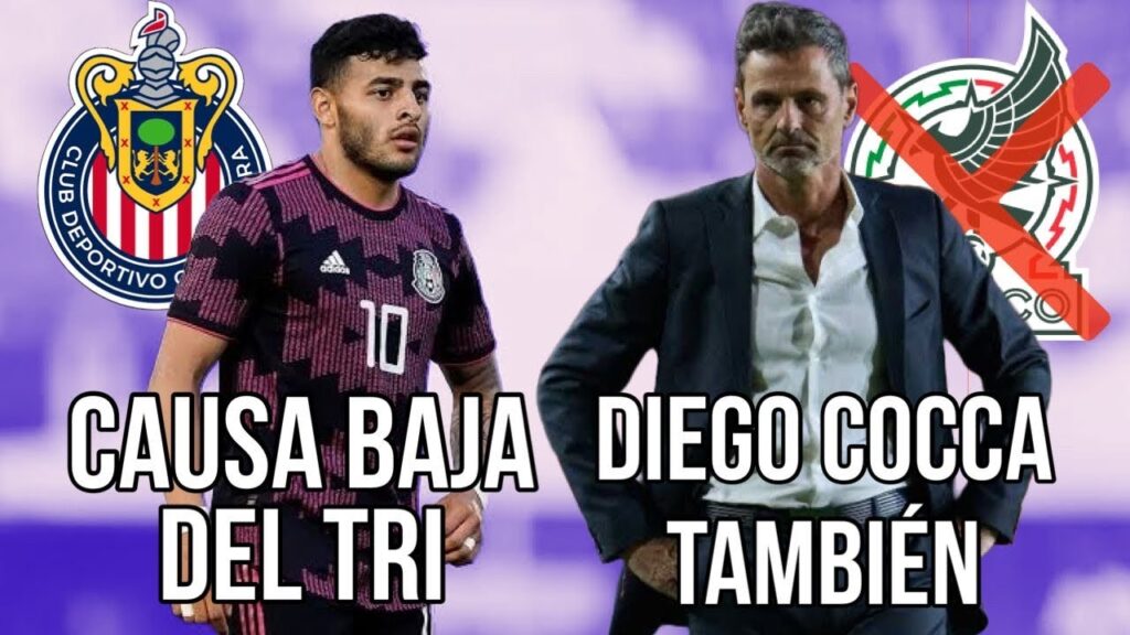🚨Noticias chivas | ALEXIS VEGA ES BAJA DE LA SELECCIÓN, DIEGO COCCA TAMBIÉN | chivas hoy