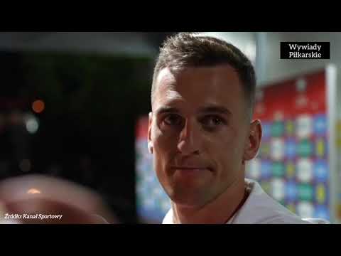Arkadiusz Milik wywiad po meczu Mołdawia - Polska