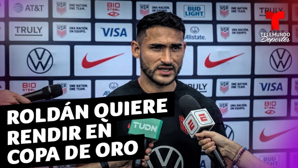Cristian Roldán espera aportar con el Team USA en Copa de Oro | Telemundo Deportes