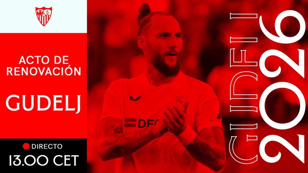 🆕 Acto de renovación de Gudelj | EN DIRECTO 📡