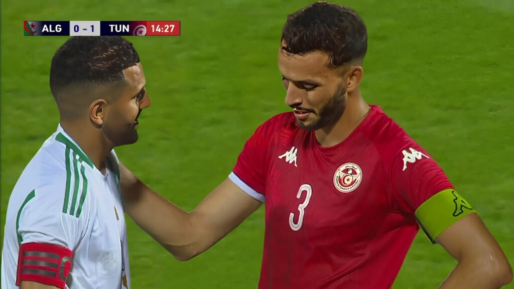 كل ما قدمه منتصر الطالبي اليوم ضد الجزائر | تألق وسجل هدف | Montassar Talbi Performance vs Algeria