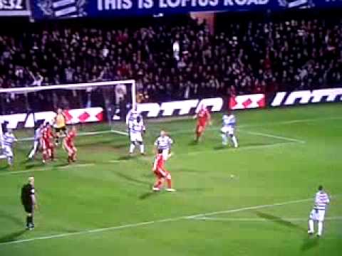 Sebastian Coates goal for Liverpool against QPR 21/3/12