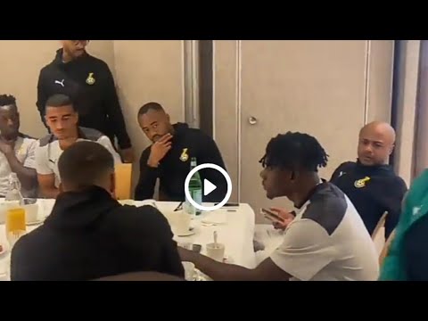 WATCH: Meal Time Mohammed Salisu Finally In The Black Stars 🇬🇭 Camp