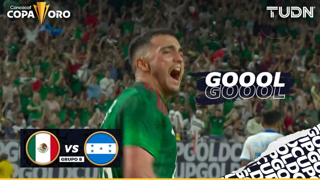 ¡Ya es GOLEADA! ¡GOOL de Chávez! | México 4-0 Honduras | Copa Oro 2023 | TUDN