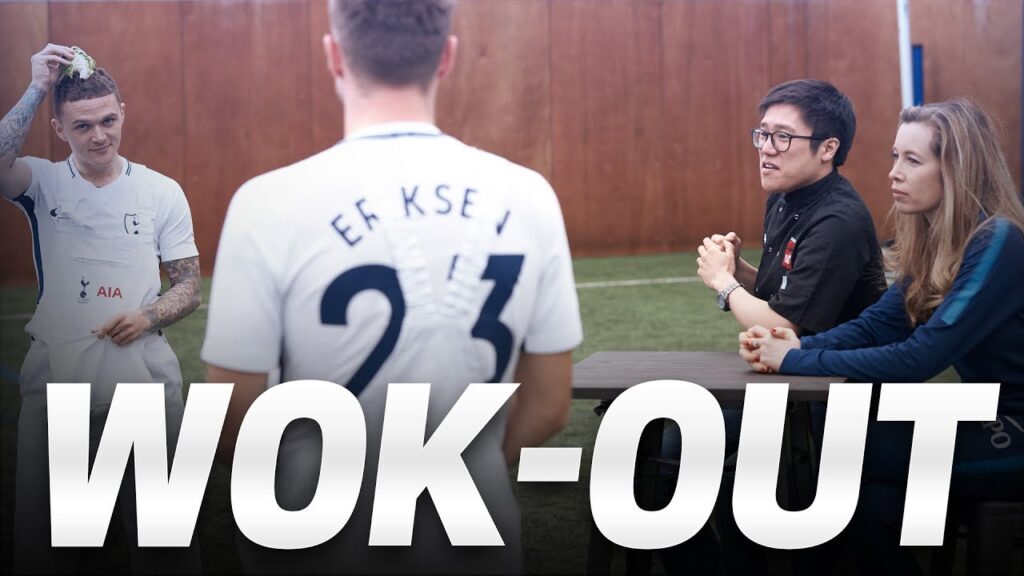 CHRISTIAN ERIKSEN & KIERAN TRIPPIER | IN-KITCHEN WOK-OUT 🍽️