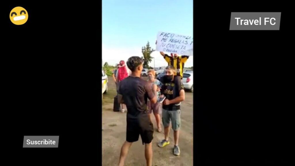 🇺🇾 Muy lindo gesto de Facundo Torres con una hincha de Peñarol