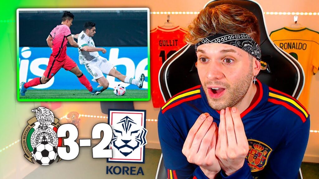 ESPAÑOL REACCIONA al MÉXICO 3-2 COREA DEL SUR 2020