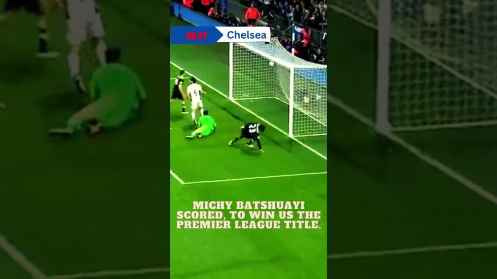 Michy Batshuayi scored, to win us the Premier League Title #chelseafc #football #shorts