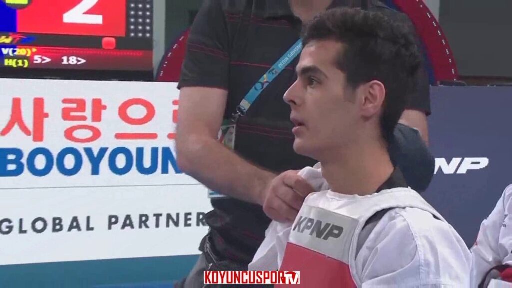 63kg SEMIFINAL - M. HOSSEINI (IRI) vs (AZE) MAMMADOV Mahammad (2017 WTF World TKD Championships)