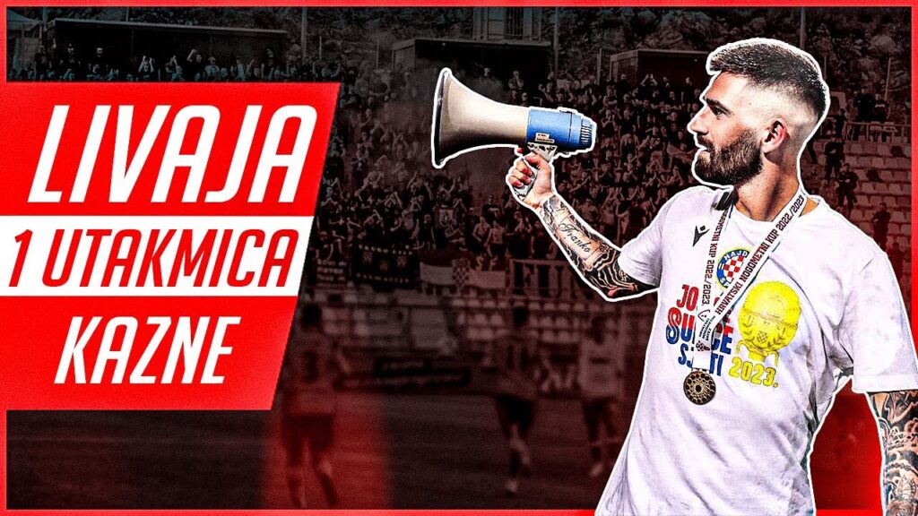 MARKO LIVAJA kažnjen jednom utakmicom zabrane igranja