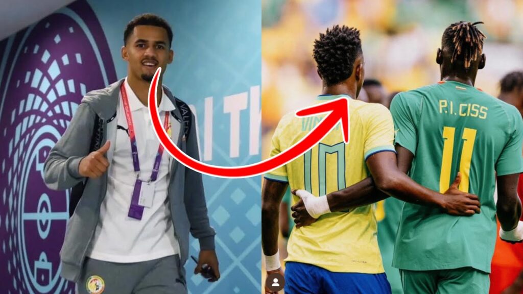 Réaction de Iliman Ndiaye après la victoire du Sénégal contre Brésil