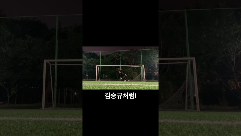김승규처럼 바운드볼 막기 #골키퍼 #goalkeeper #골키퍼훈련
