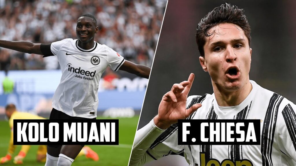 Federico Chiesa & Randal Kolo Muani - Dribbling Skills And Goals